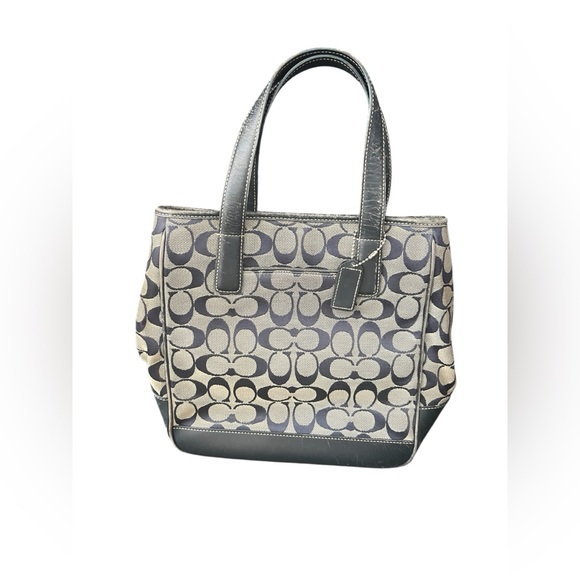 Coach Handbags - COACH Signature Fabric Tote Bag